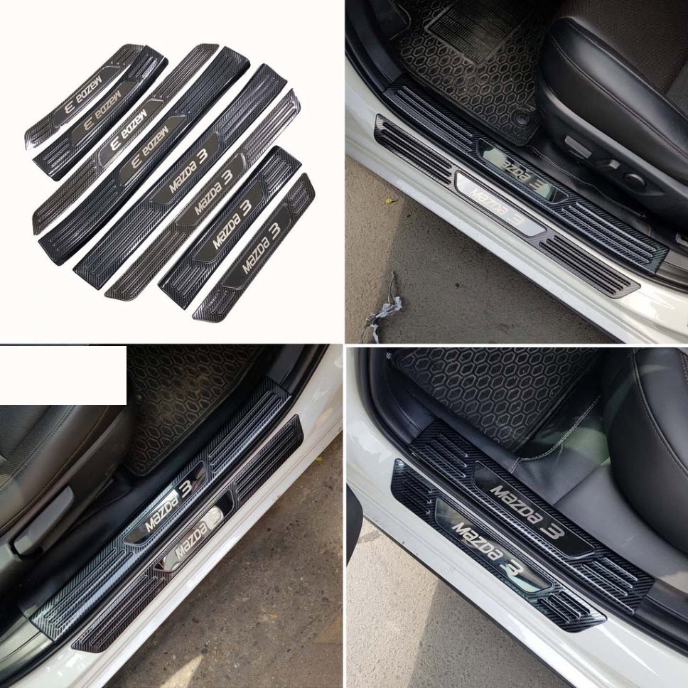 ốp bậc cửa mazda 3 - Hình 4
