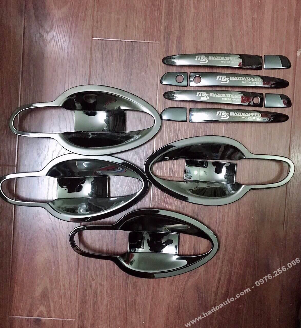 ốp tay nắm cửa mazda 3 - Hình 2