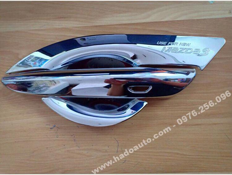 ốp tay nắm cửa mazda 3 - Hình 1