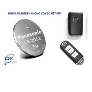 pin chìa khoá mazda 3