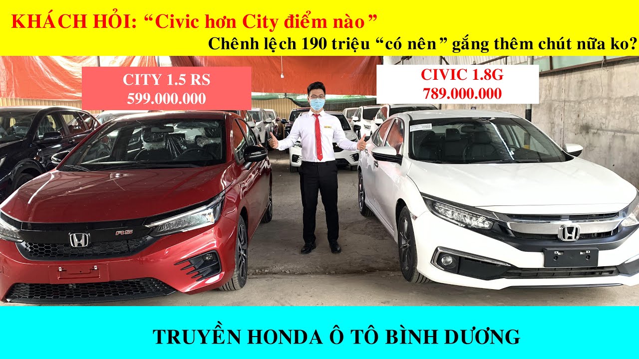 so sánh honda city và civic - Hình 2
