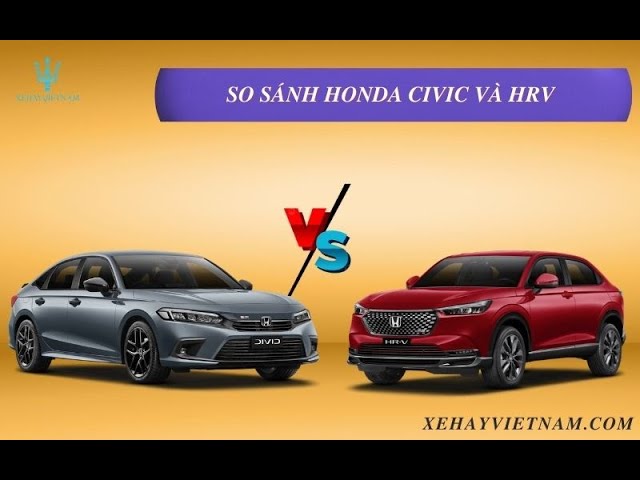 so sánh honda civic và hrv - Hình 2