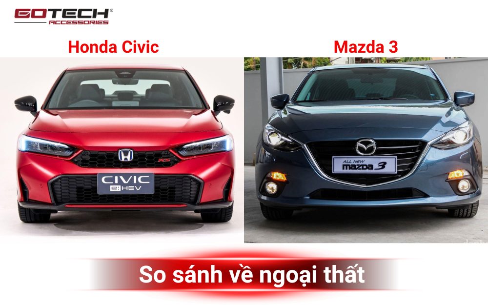 so sánh honda civic và mazda 3 - Hình 5