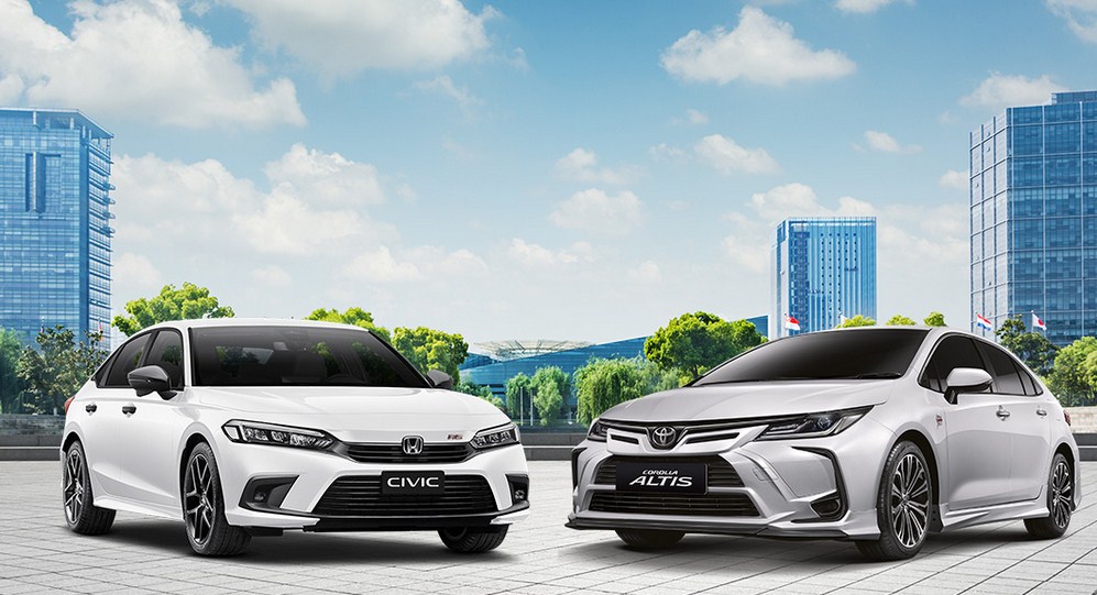 so sánh honda civic và toyota altis - Hình 4