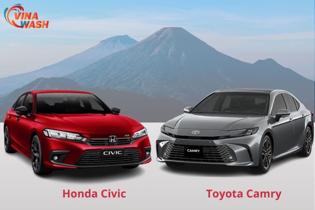 so sánh honda civic và toyota camry - Hình 2
