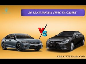 so sánh honda civic và toyota camry