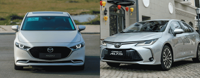 so sánh mazda 3 và toyota altis - Hình 4