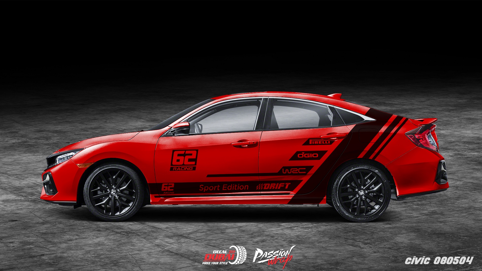 tem honda civic - Hình 5