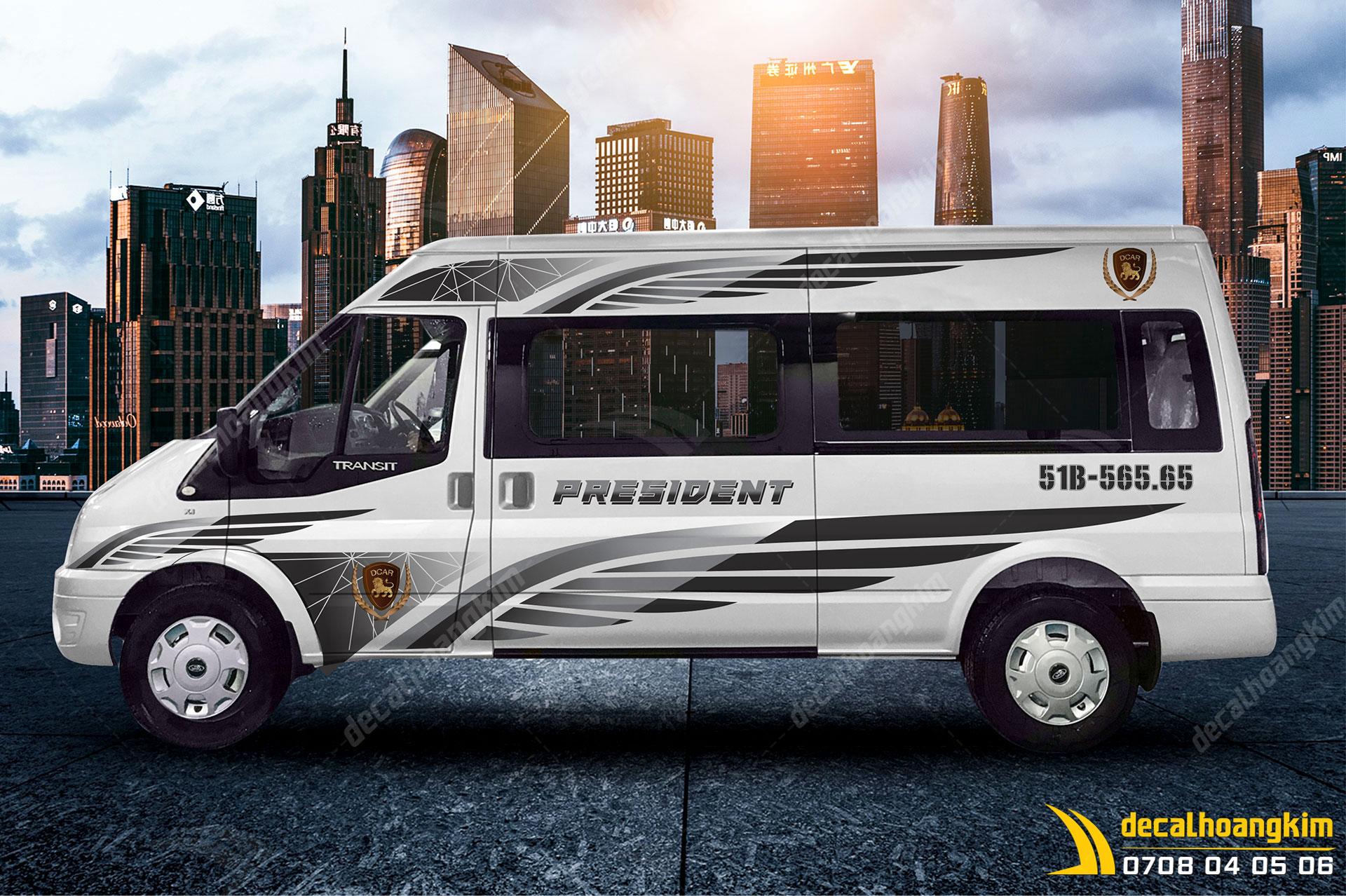 tem xe ford transit - Hình 4