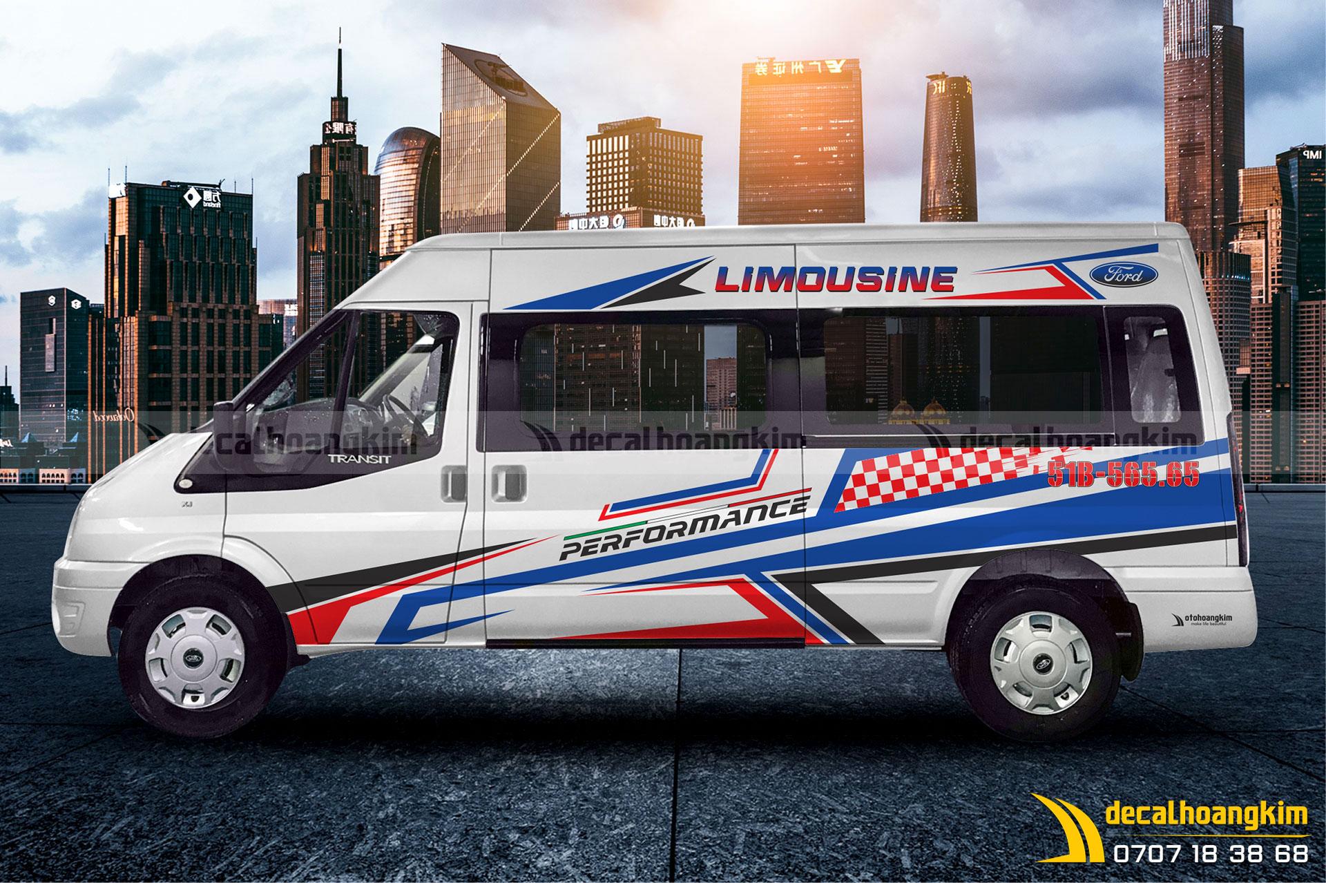 tem xe ford transit - Hình 5