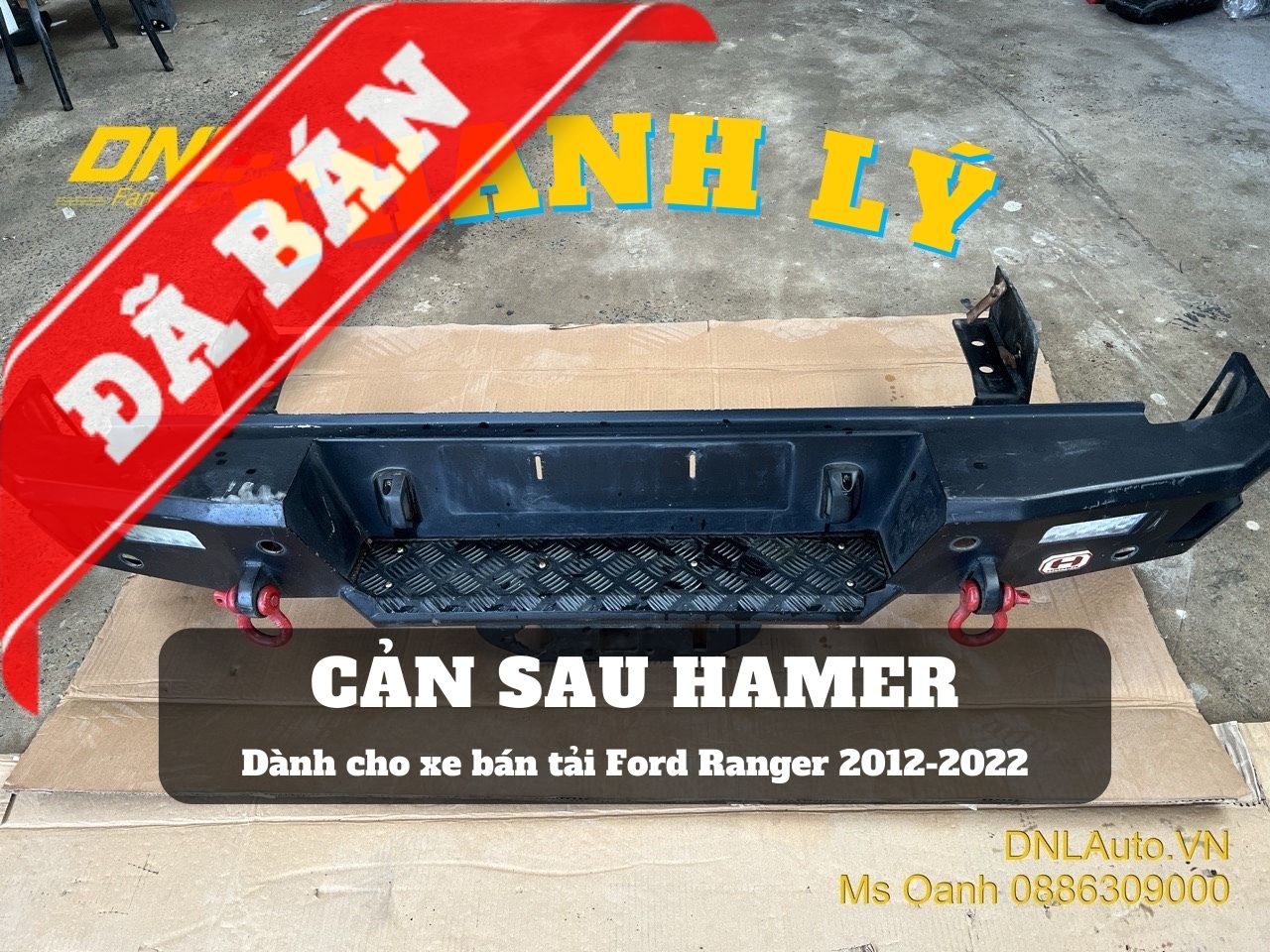 thanh lý cản sau ford ranger - Hình 4