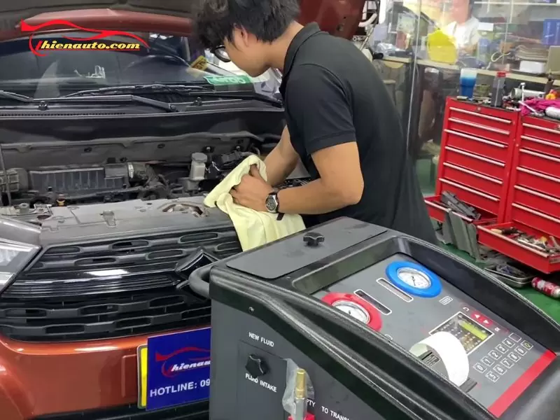 thay dầu hộp số honda civic - Hình 2