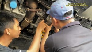 thay dầu hộp số honda civic