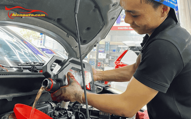 thay dầu hộp số honda civic - Hình 4
