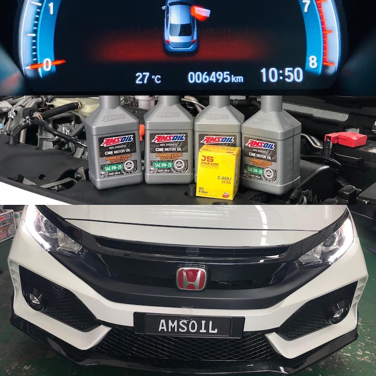 thay nhớt honda civic - Hình 2