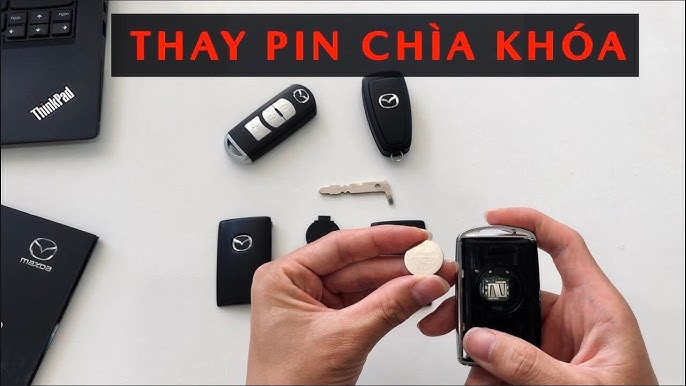 thay pin khoá xe mazda 3