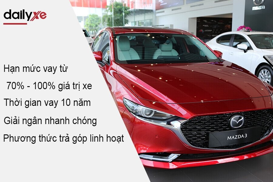 trả góp mazda 3