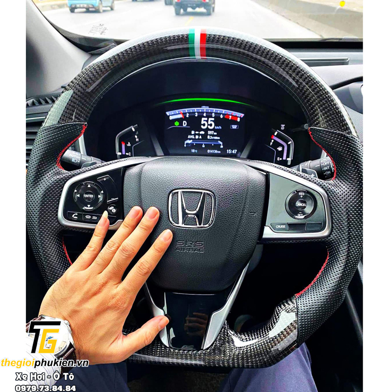 vô lăng honda civic - Hình 5