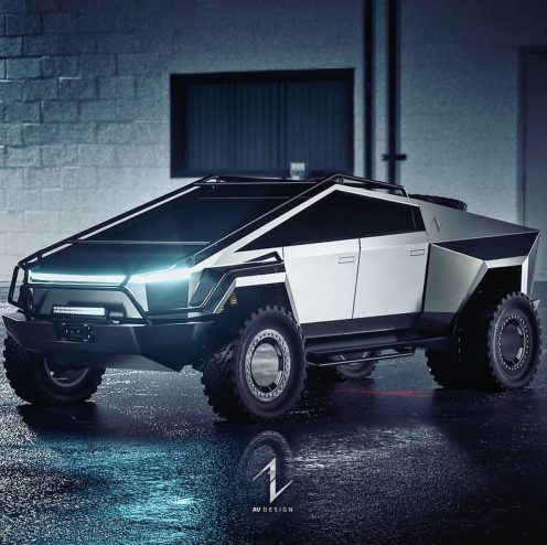 Xe tesla cybertruck độ - Hình 2