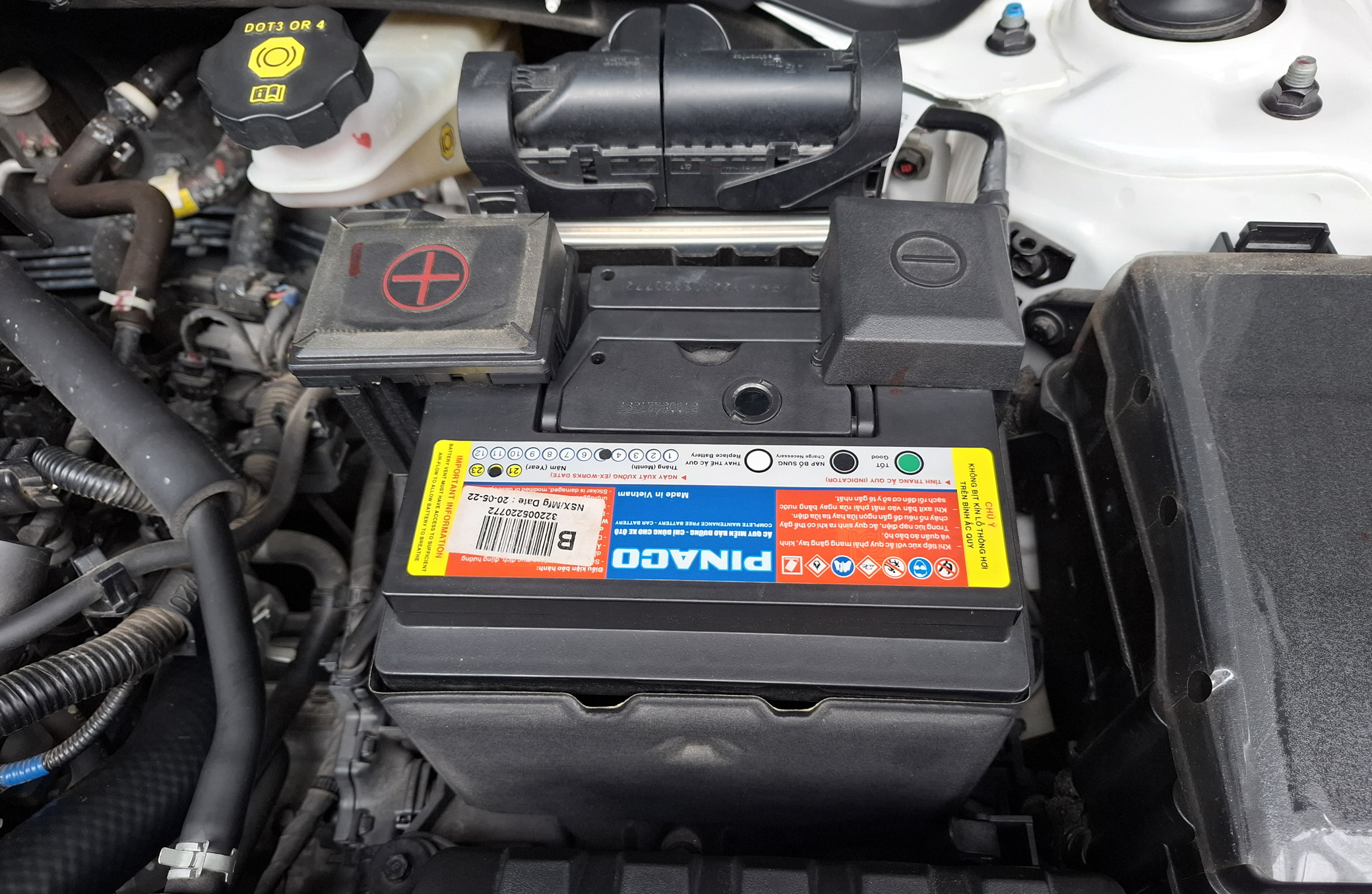 ắc quy xe kia k3 - Hình 3