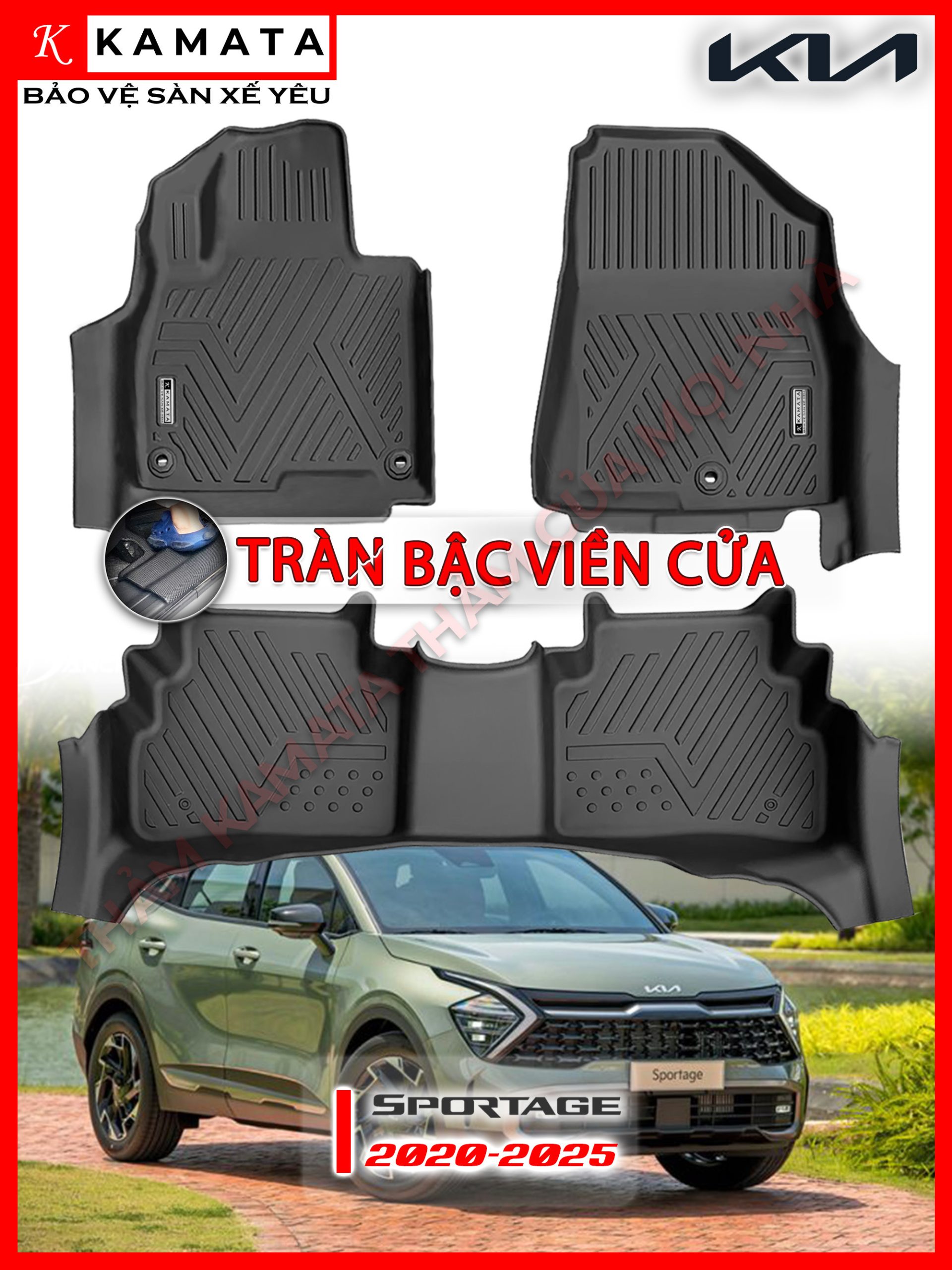 bọc tràn đen kia sportage - Hình 3