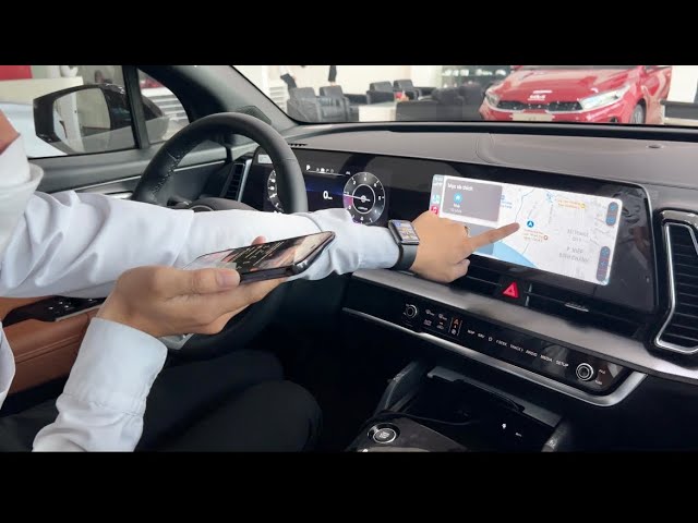 cách kết nối apple carplay trên kia k3 - Hình 1