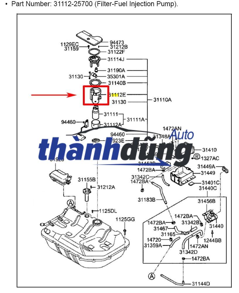 dung tích bình xăng kia k3 - Hình 3