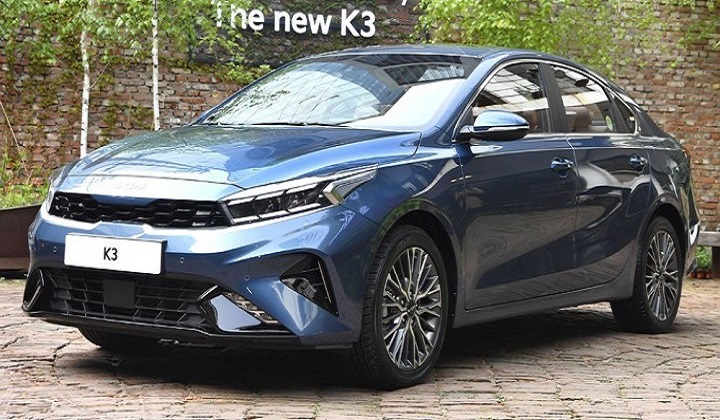 kia k3 2022 mặt calang