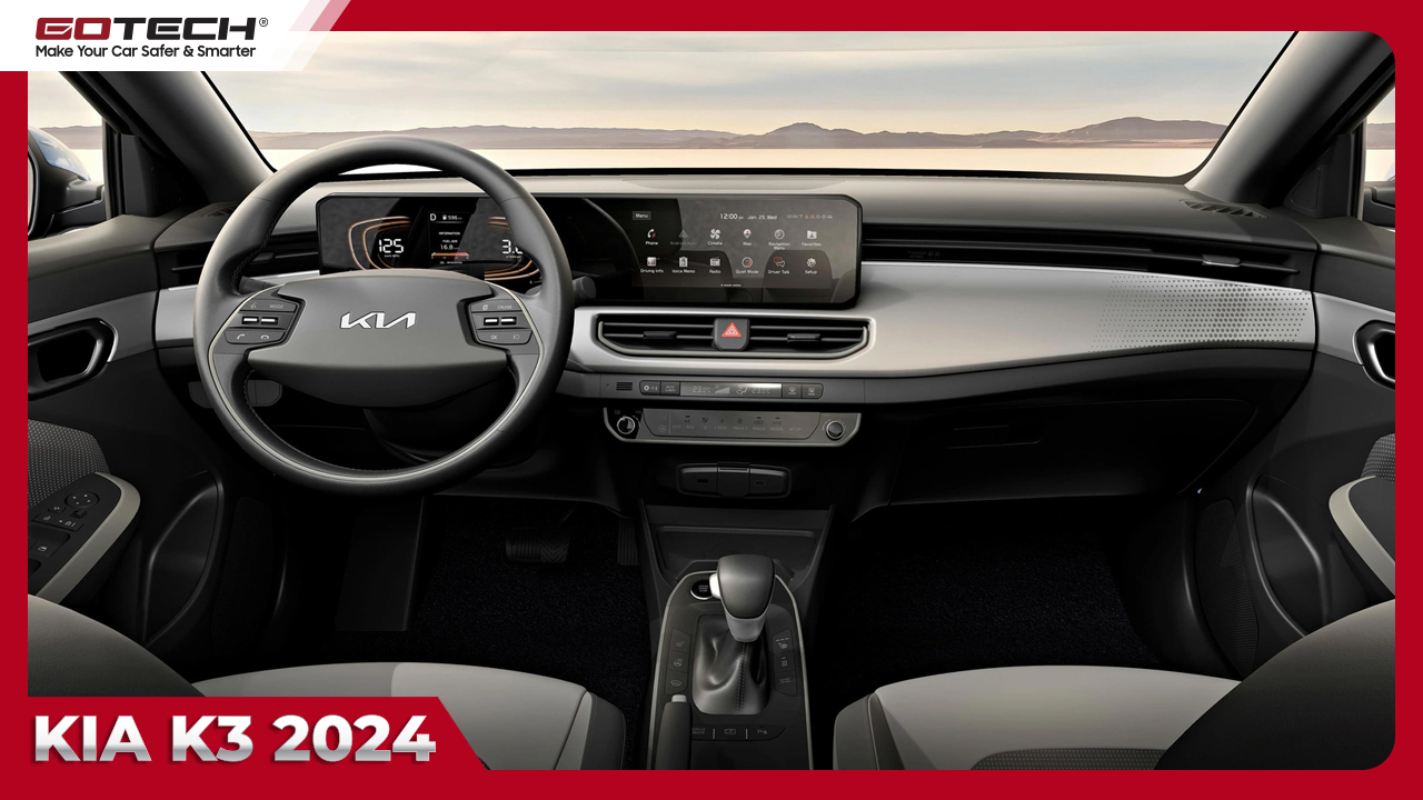 kia k3 2024 nội thất - Hình 2