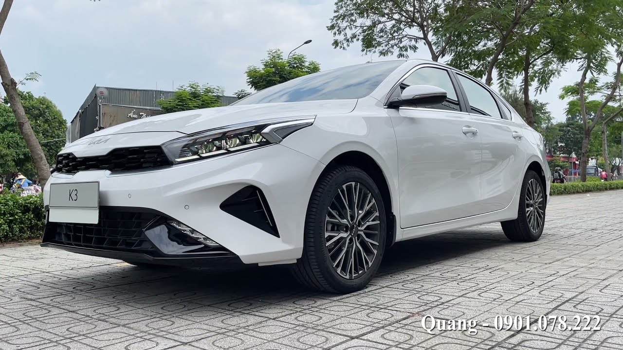kia k3 màu trắng - Hình 4