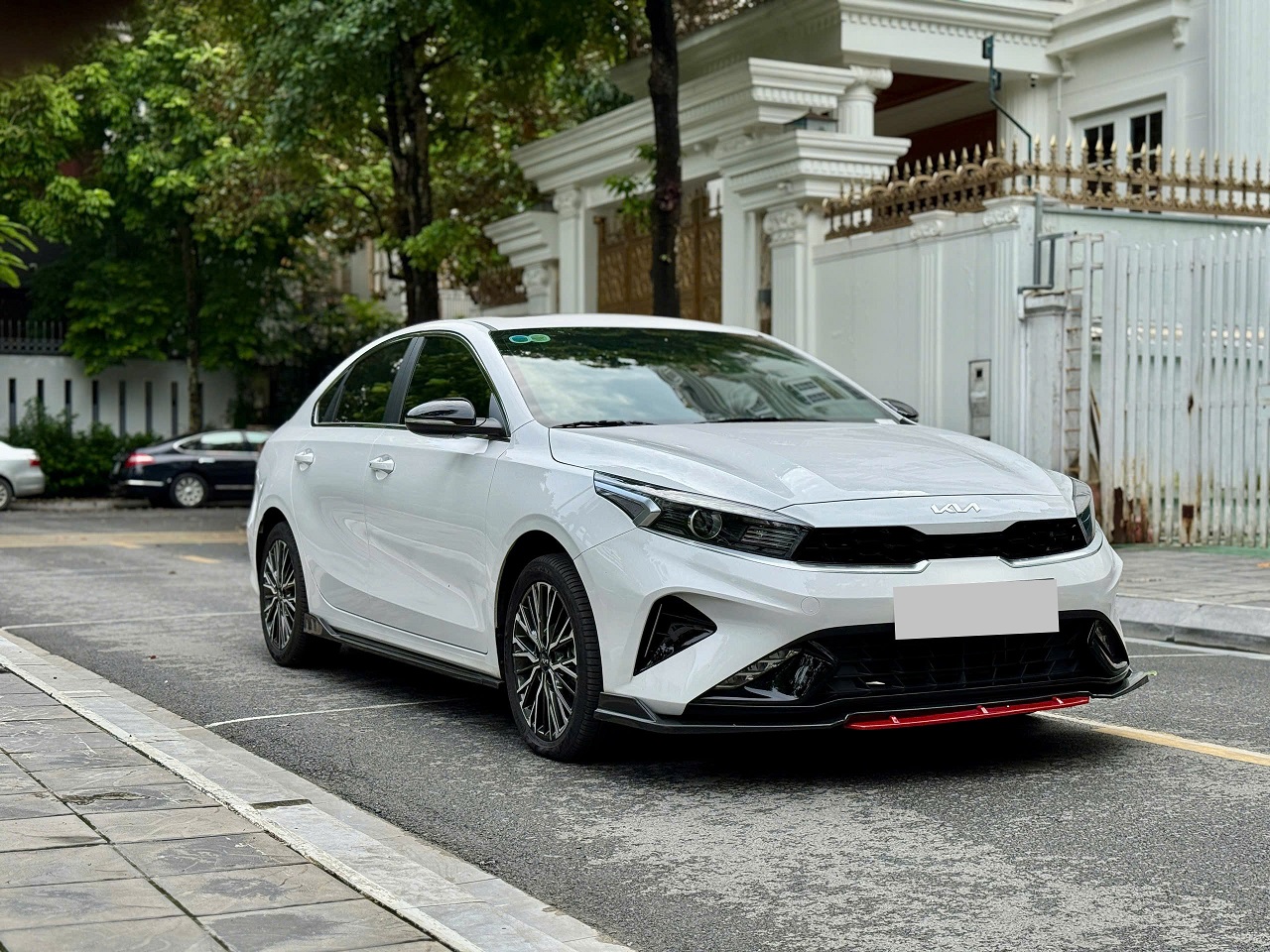 kia k3 màu trắng - Hình 5