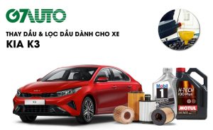 kia k3 thay bao nhiêu lít nhớt
