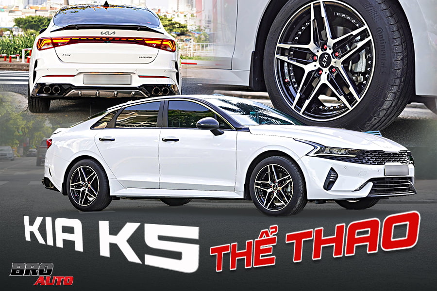kia k5 độ đẹp - Hình 3