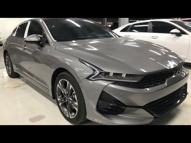 kia k5 xám - Hình 3