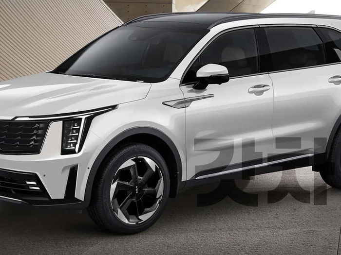 kia sorento 2023 lộ bản vẽ thiết kế cho năm sau - Hình 4