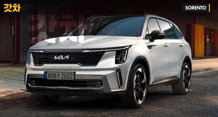 kia sorento 2023 lộ bản vẽ thiết kế cho năm sau - Hình 5
