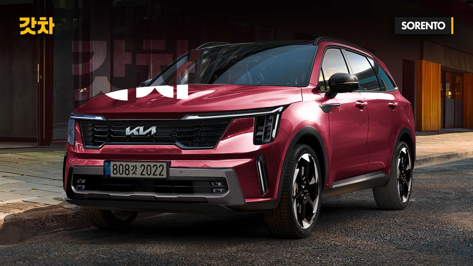 kia sorento facelift 2024 - Hình 3