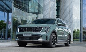 kia sorento lăn bánh
