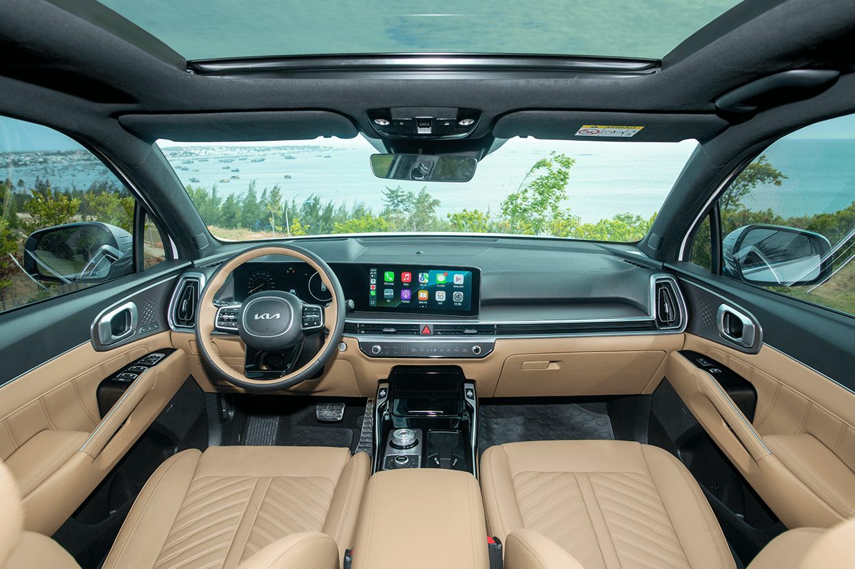 kia sorento nội thất - Hình 4