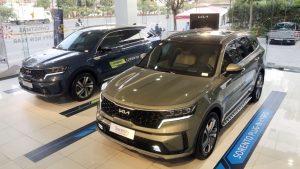 kia sorento phev cận cảnh