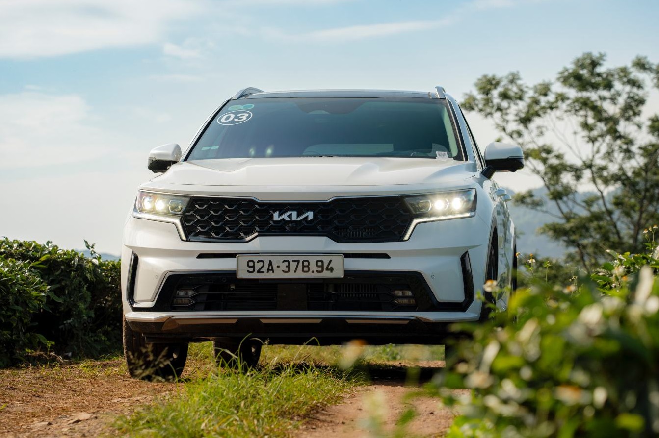 kia sorento phev cận cảnh - Hình 4