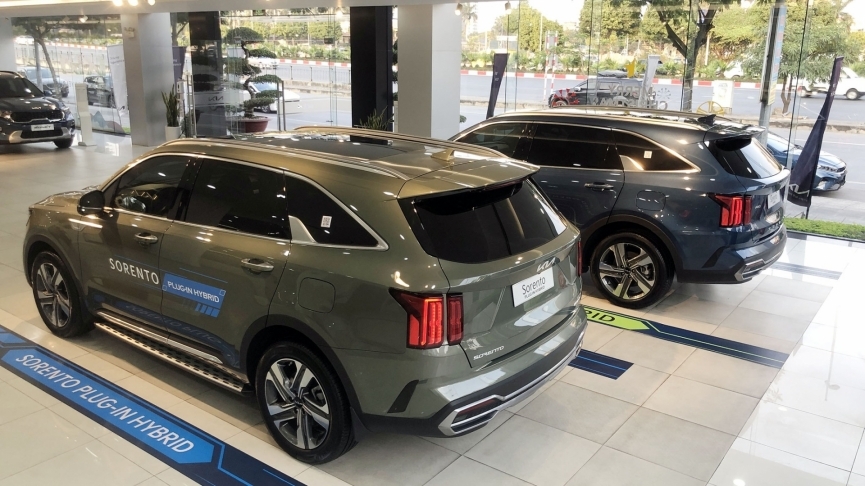 kia sorento phev cận cảnh - Hình 5