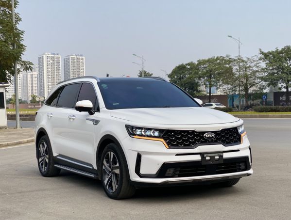 kia sorento trắng - Hình 3