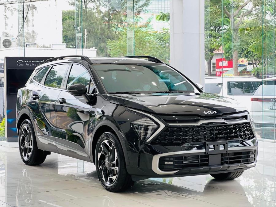 kia sportage đen - Hình 2