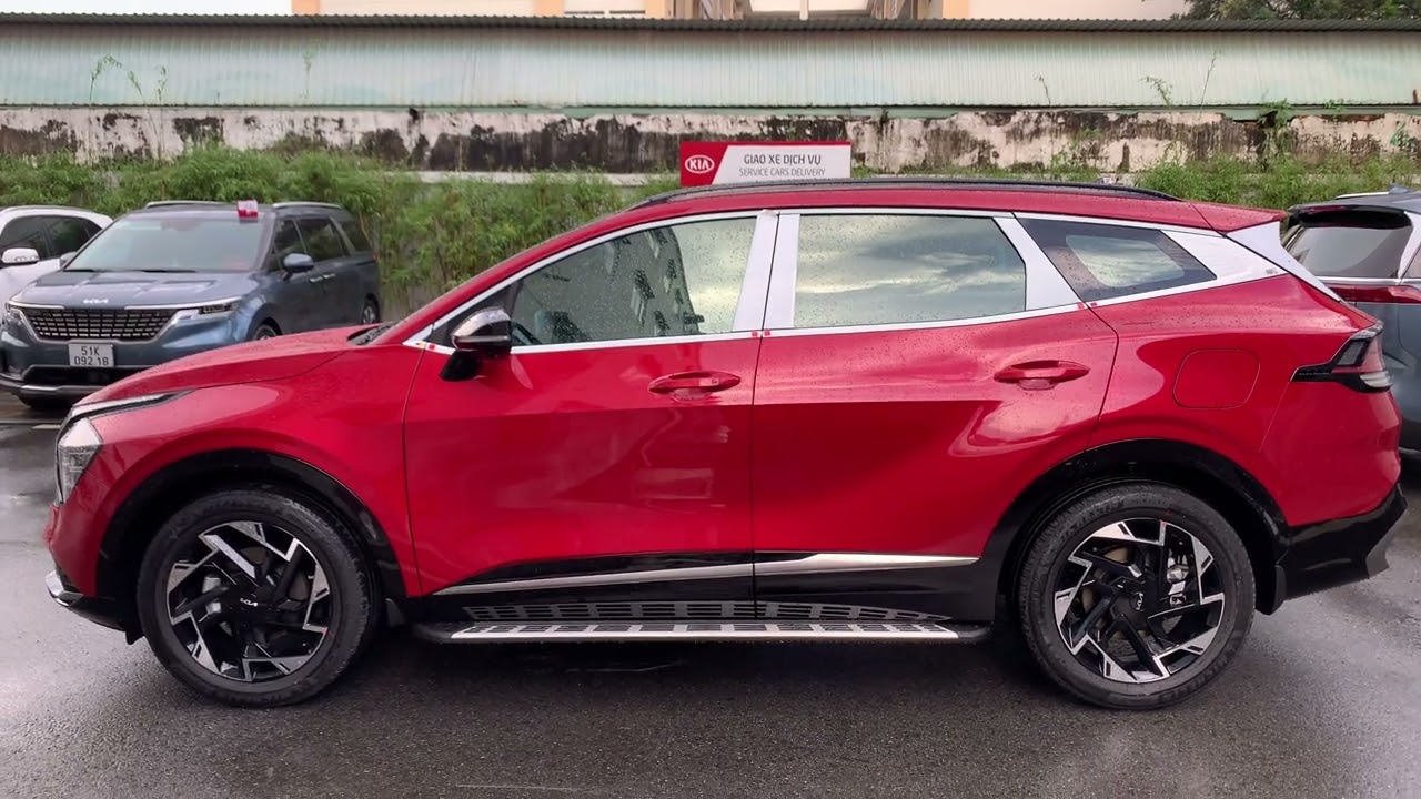 kia sportage đỏ - Hình 5