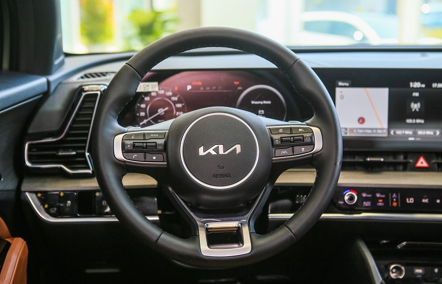 kia sportage màn hình sau vô lăng - Hình 1