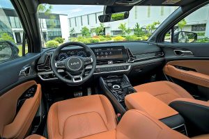 kia sportage nội thất