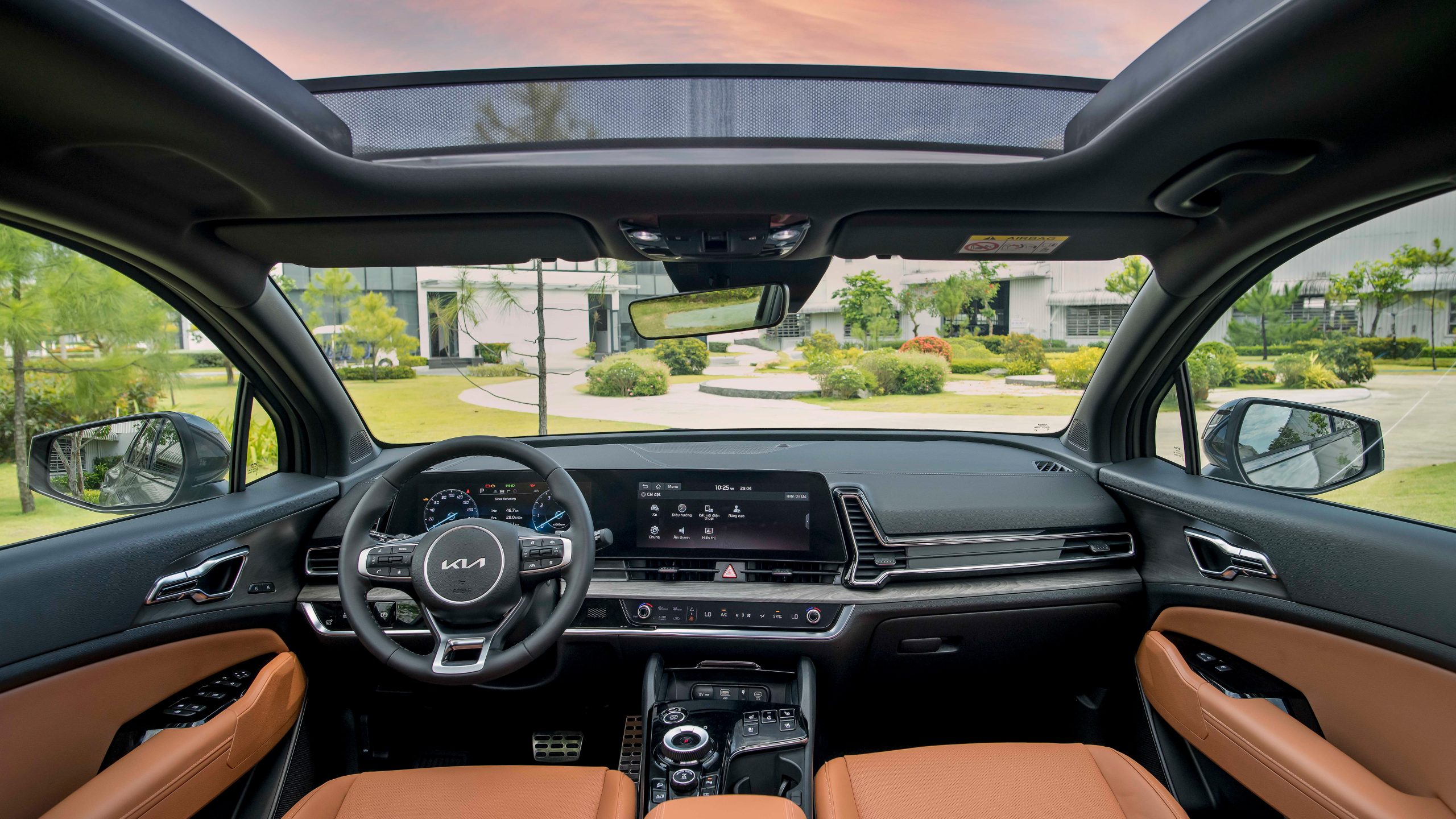 kia sportage nội thất - Hình 4