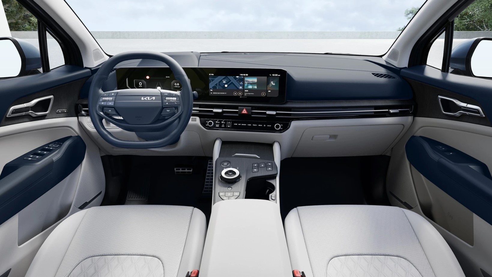 kia sportage nội thất - Hình 5