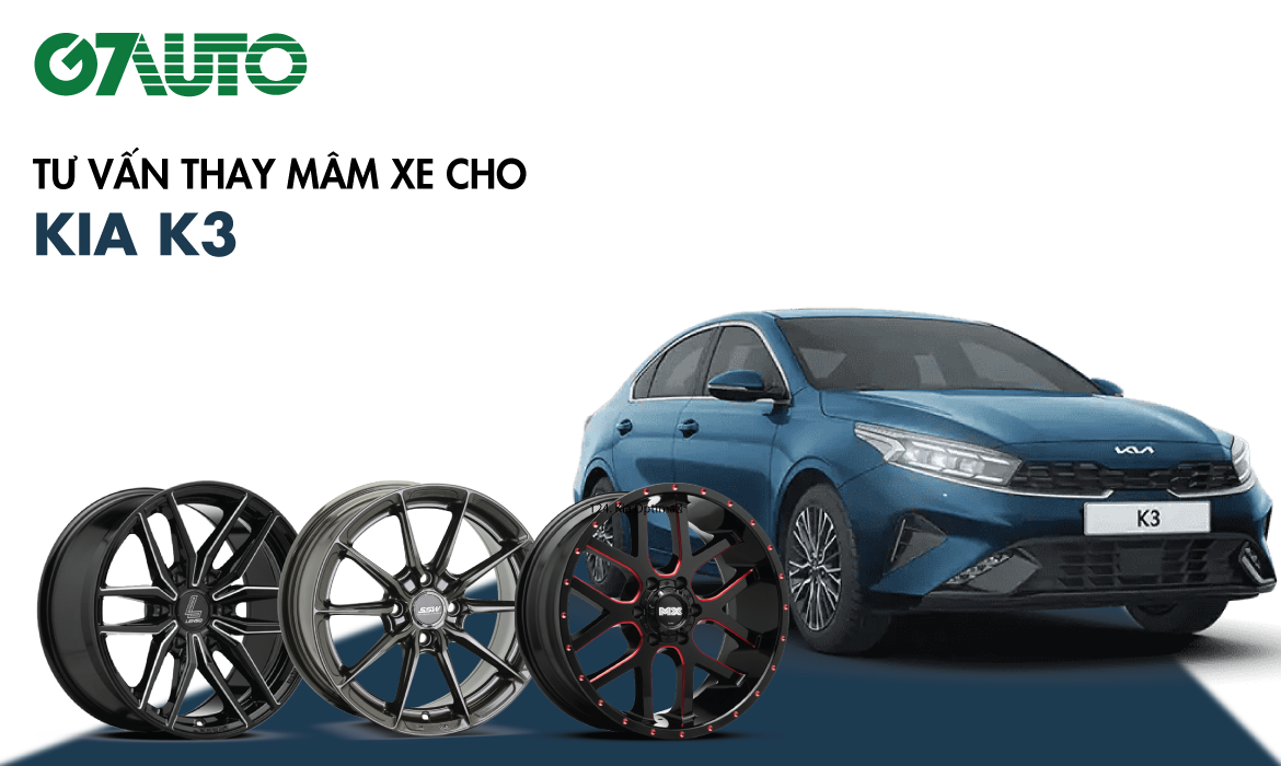 mâm xe kia k3 - Hình 2